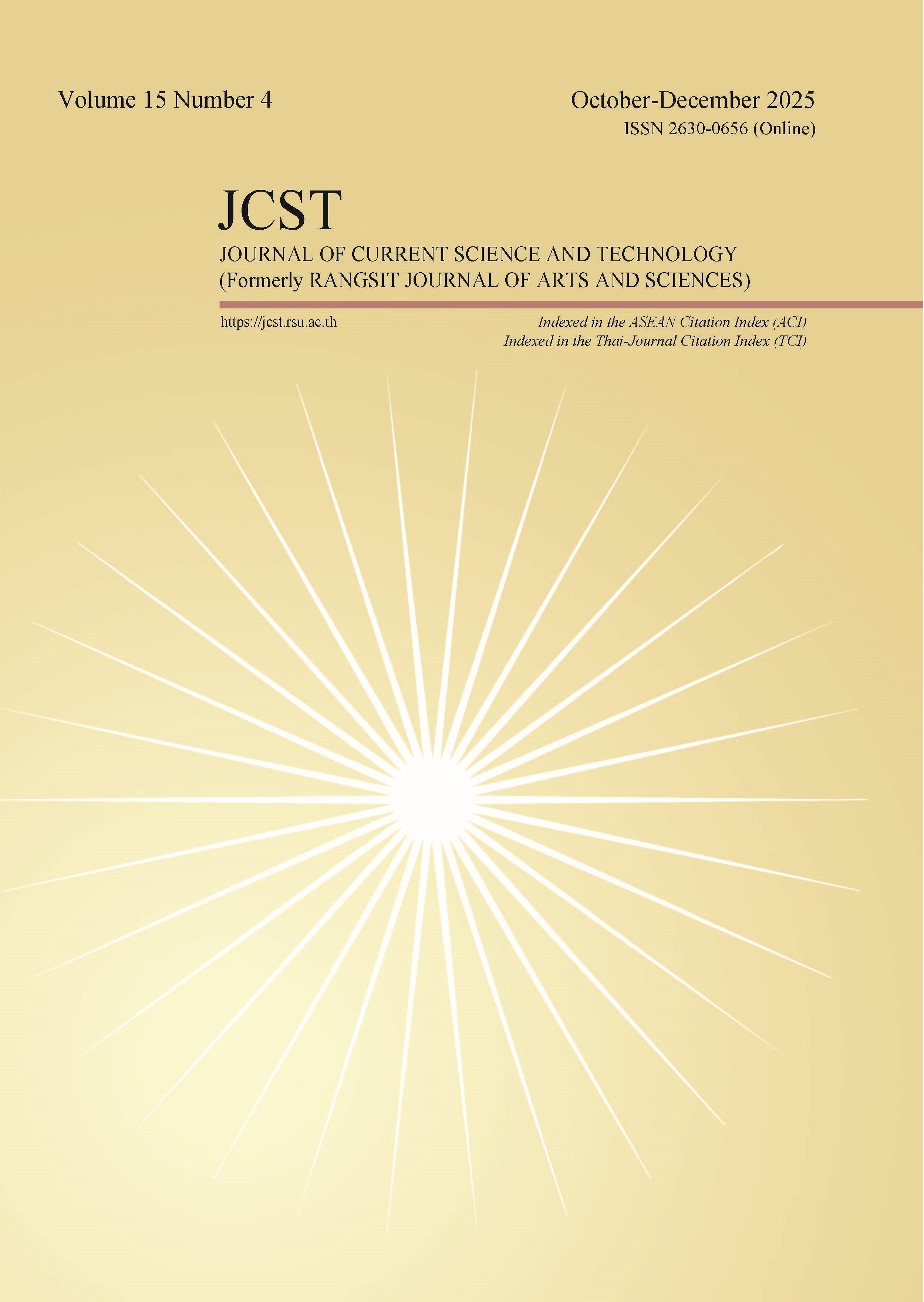 					View Vol. 15 No. 4 (2025): October-December
				